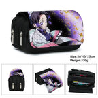 Anime Demon Slayer Bilayer Pencil Case – Tanjirou, Nezuko, Zenitsu, Giyuu