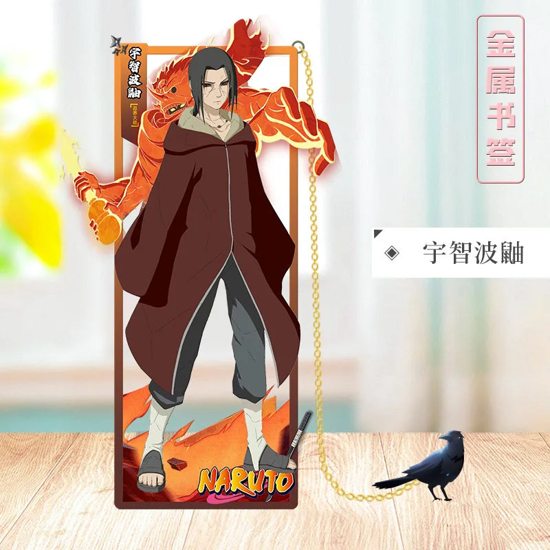 Segnalibro in Metallo Naruto – Design Geometrico | Accessorio da Collezione