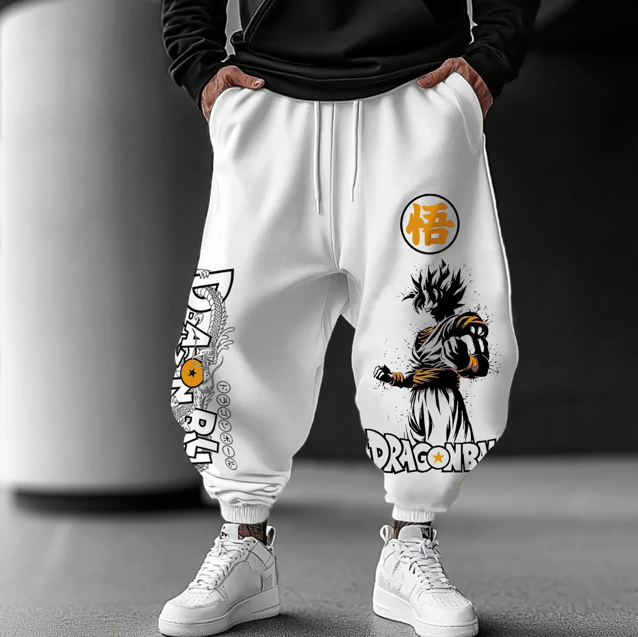 Dragon Ball – Pantaloni Sportivi in Cotone 2025