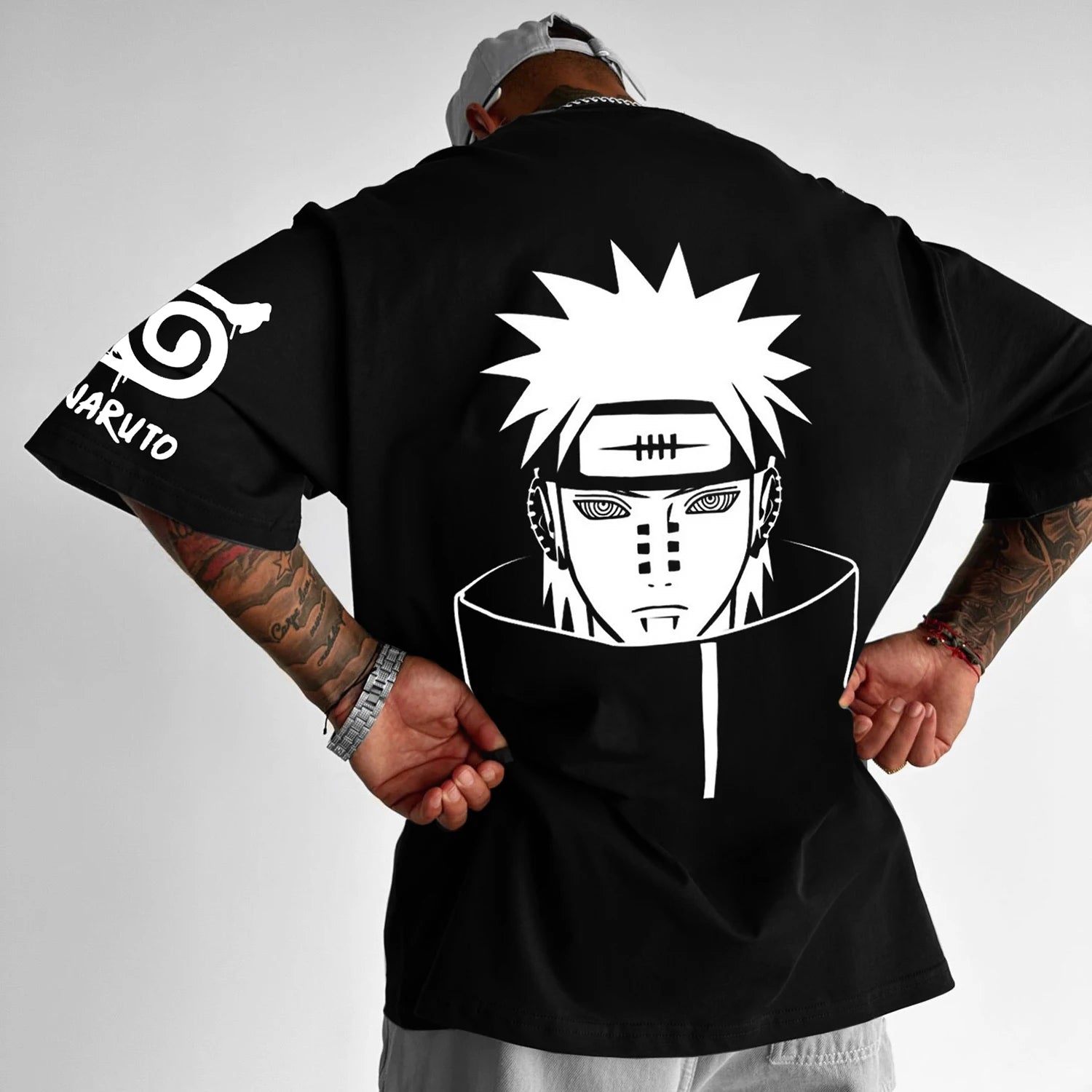 Naruto Oversized Anime T-Shirt – Streetwear Estivo