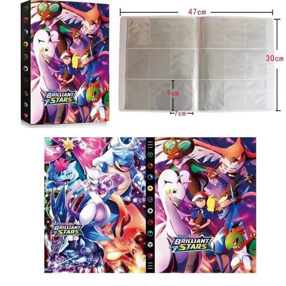 Pokemon 2024 Charizard & Mewtwo Card Holder Binder