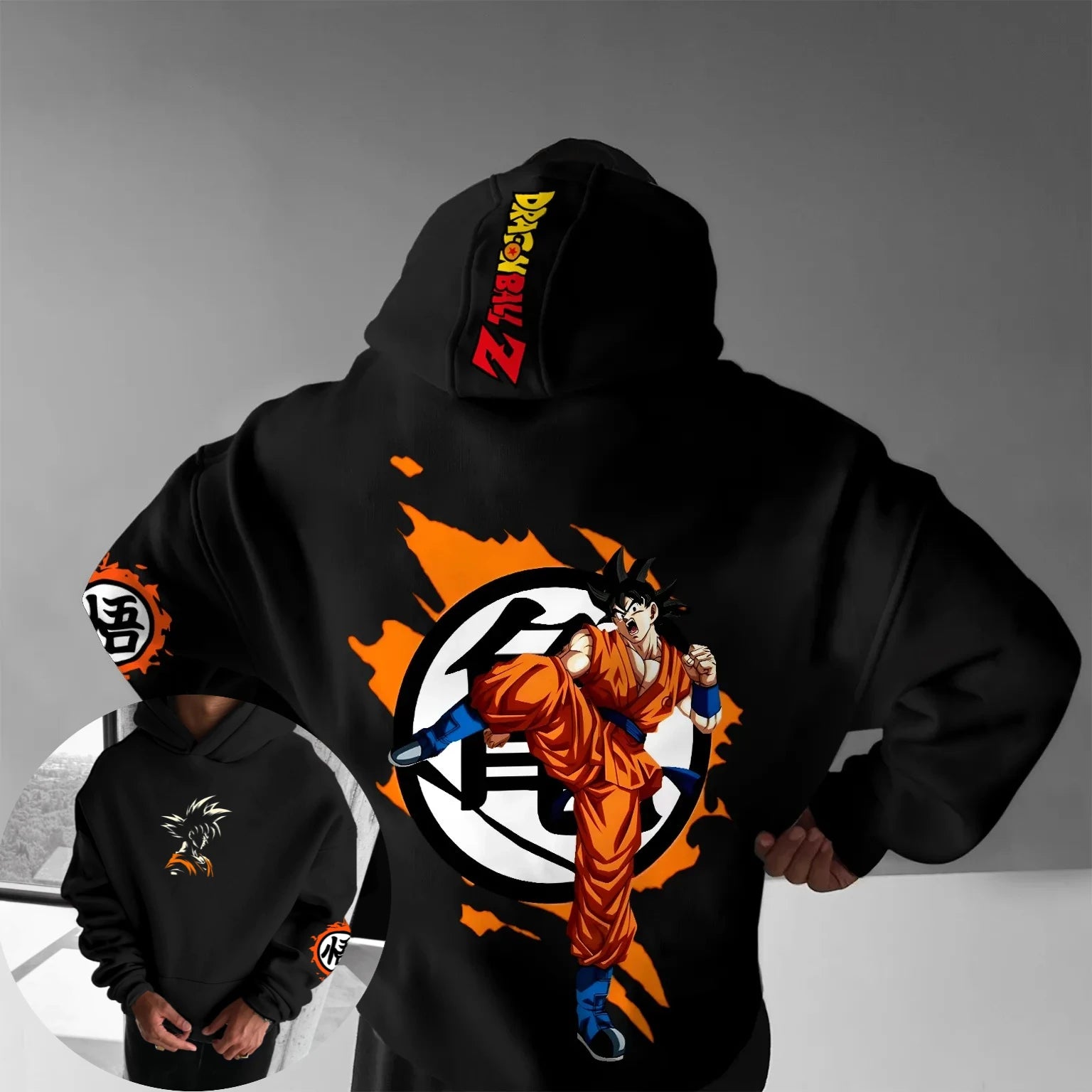 Dragon Ball – Hoodie Goku Autunno/Inverno