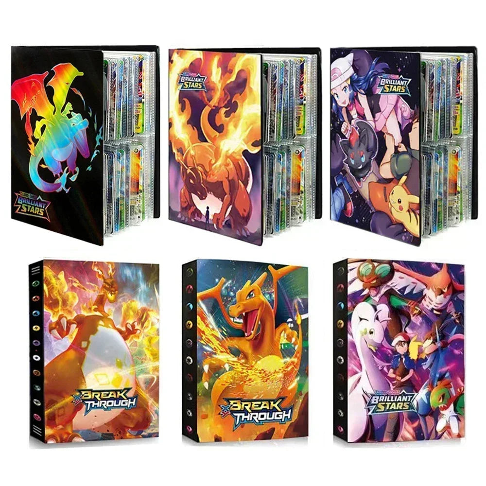 Pokemon 2024 Charizard & Mewtwo Card Holder Binder