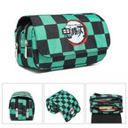 Anime Demon Slayer Bilayer Pencil Case – Tanjirou, Nezuko, Zenitsu, Giyuu