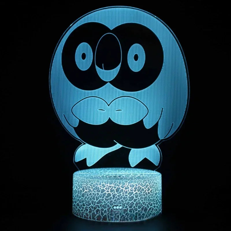 Anime Pikachu Go – Lampada Notturna LED 3D