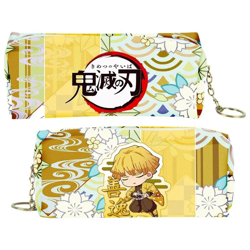 Demon Slayer Cartoon Animation Pencil Case – Nezuko, Mitsuri, Butterfly Ninja
