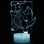 Anime Pikachu Go – Lampada Notturna LED 3D