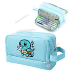 Anime Pokémon Student Pencilcase – Astuccio Cartoon Pikachu per Bambini e Ragazzi