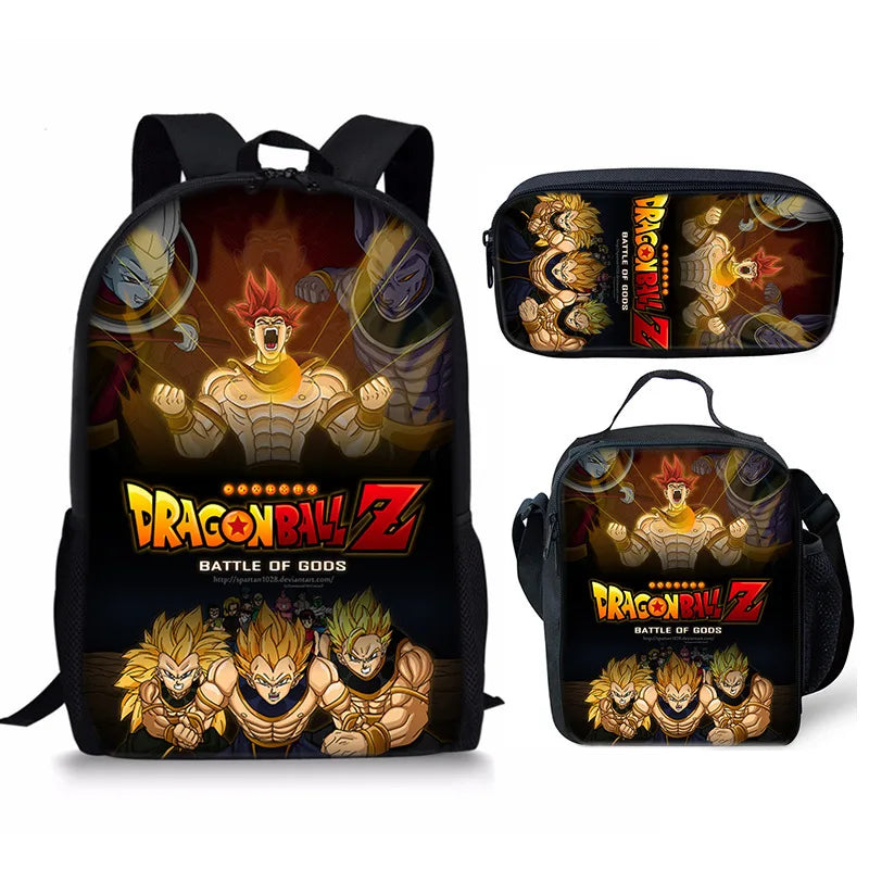 Dragon Ball – Zaino, Astuccio e Lunch Bag Set