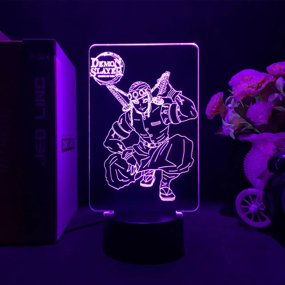 Demon Slayer – Lampada 3D LED Night Light Anime