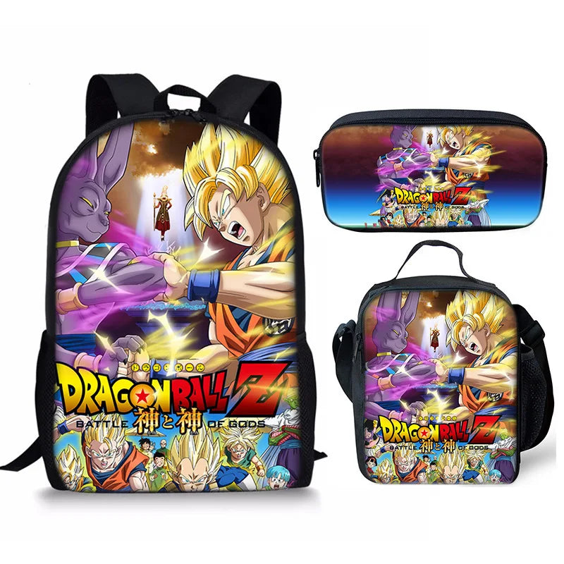 Dragon Ball – Zaino, Astuccio e Lunch Bag Set