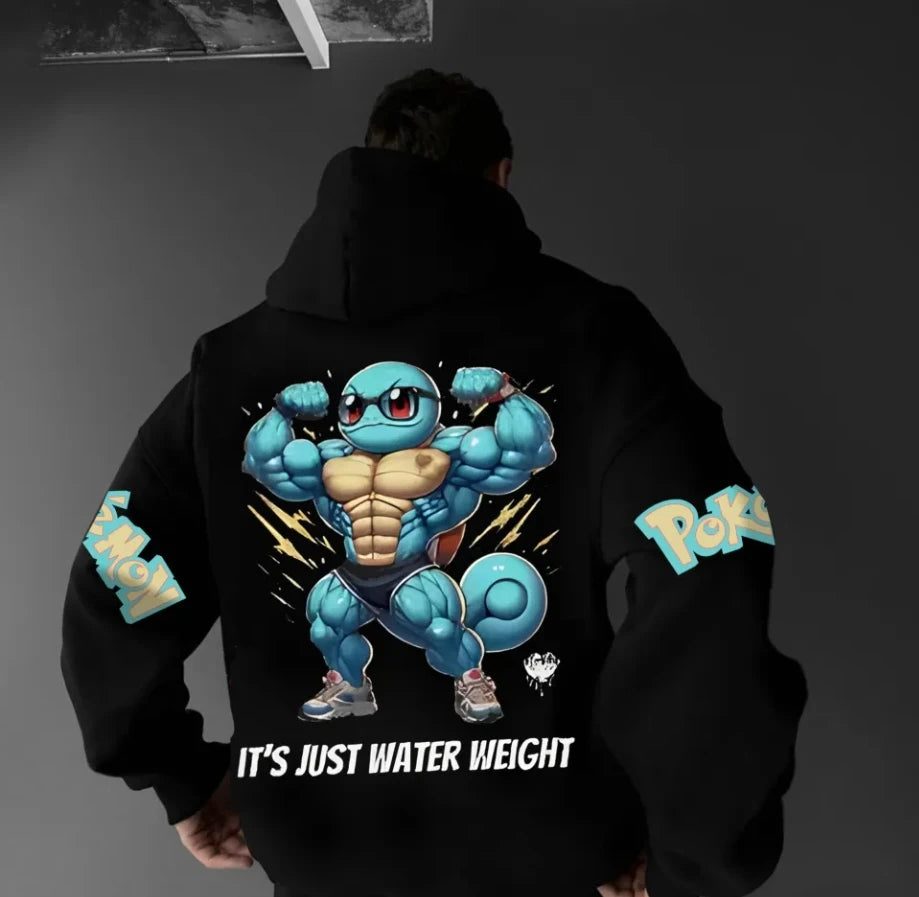 Pokemon Authorized Hoodie – Stile Oversize Anime 2025!