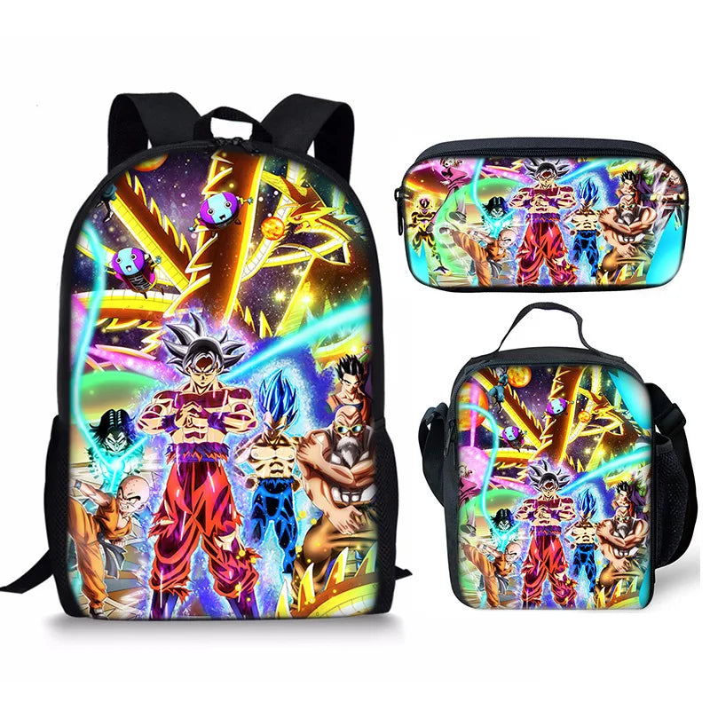 Dragon Ball – Zaino, Astuccio e Lunch Bag Set