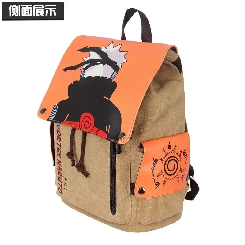 Zaino Naruto in Tela – Grande Capacità & Stile Universitario