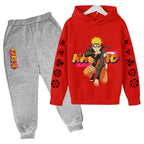 Naruto Ninja Hoodie Set – Felpa e Pantaloni