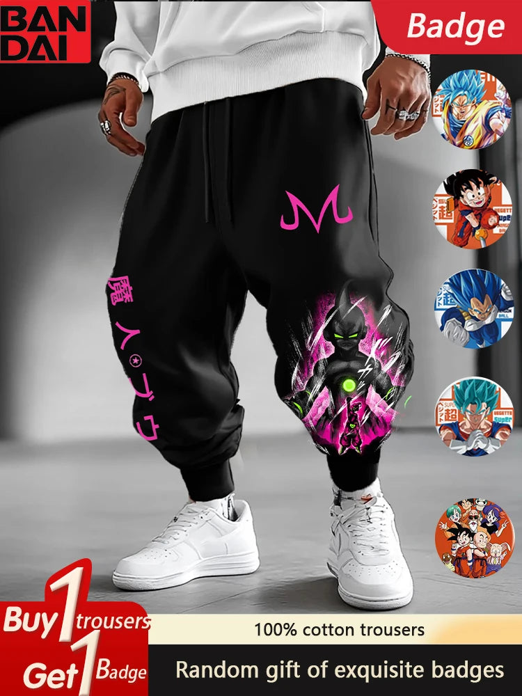 Dragon Ball – Pantaloni Sportivi in Cotone 2025
