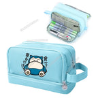 Anime Pokémon Student Pencilcase – Astuccio Cartoon Pikachu per Bambini e Ragazzi