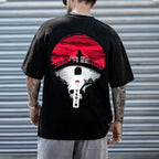 Naruto Summer T-shirt – Stile Giapponese, Stampa Unica