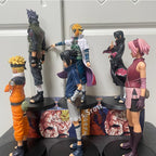 Figura Naruto – Itachi, Sasuke & Kakashi | Modello in PVC da Collezione